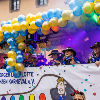 ( Bild: Thomas Langer / Stadt Nürnberg ) Faschingszug 2024 in Nürnberg