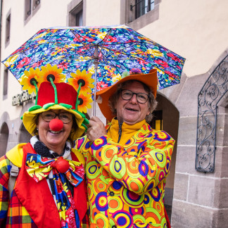 ( Bild: Thomas Langer / Stadt Nürnberg ) Faschingszug 2024 in Nürnberg