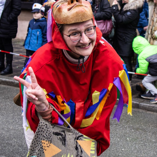 ( Bild: Thomas Langer / Stadt Nürnberg ) Faschingszug 2024 in Nürnberg