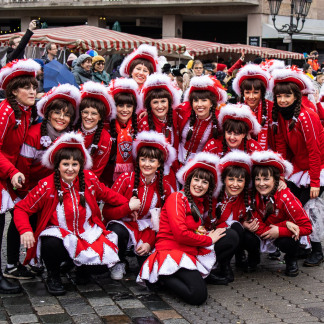 ( Bild: Thomas Langer / Stadt Nürnberg ) Faschingszug 2024 in Nürnberg
