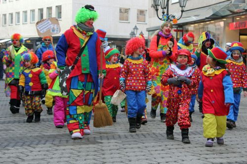 Kinder-Faschingszug 2015 am Rosenmontag