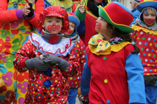 Kinder-Faschingszug 2015 am Rosenmontag