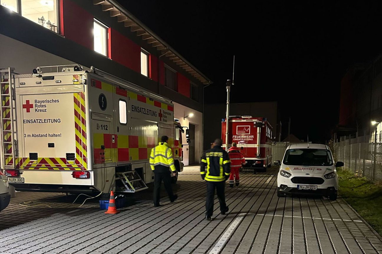 Wagen der Einsatzleitung der Feuerwehr., Bild © Andreas Schwarzmann / Stadt Nürnberg
