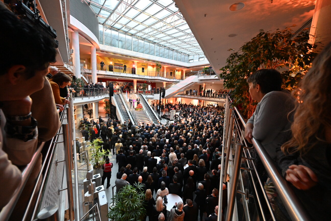 1.600 geladene Gäste besuchten am 14. Januar 2026 den Neujahrsempfang der STadt Nürnberg im Messezentrum., Bild © Christine Dierenbach / Stadt Nürnberg