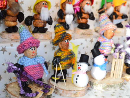 Foto von Zwetschgen·männle auf dem Nürnberger Christ·kindles·markt.