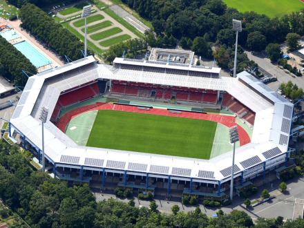 Foto vom Max-Morlock-Stadion von oben., Bild © Oliver Acker/www.digitale-luftbilder.de