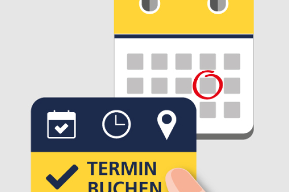Abbildung zum Thema: Termin vereinbaren.