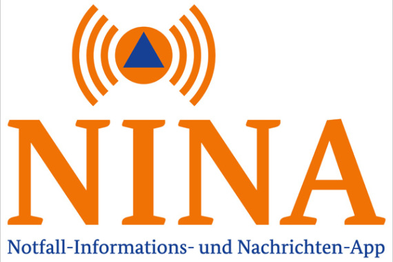 Logo von der Warn-App NINA.
