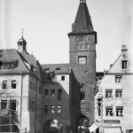 Der Laufer Schlagturm im Jahr 1909