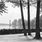 Dutzendteich mit Leuchtturm, 1930