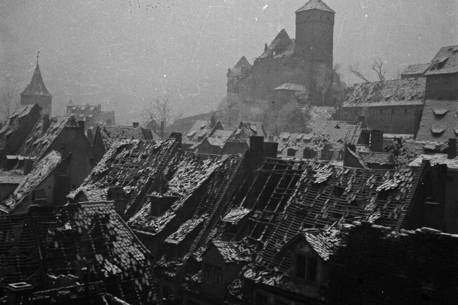 Bild © StadtAN/A39 II 4620 S Kaiserburg vom Fembohaus, Bild © StadtAN/A39 II 4620 S