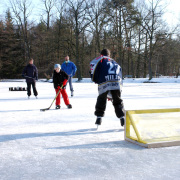 Eishockey am Valznerweiher