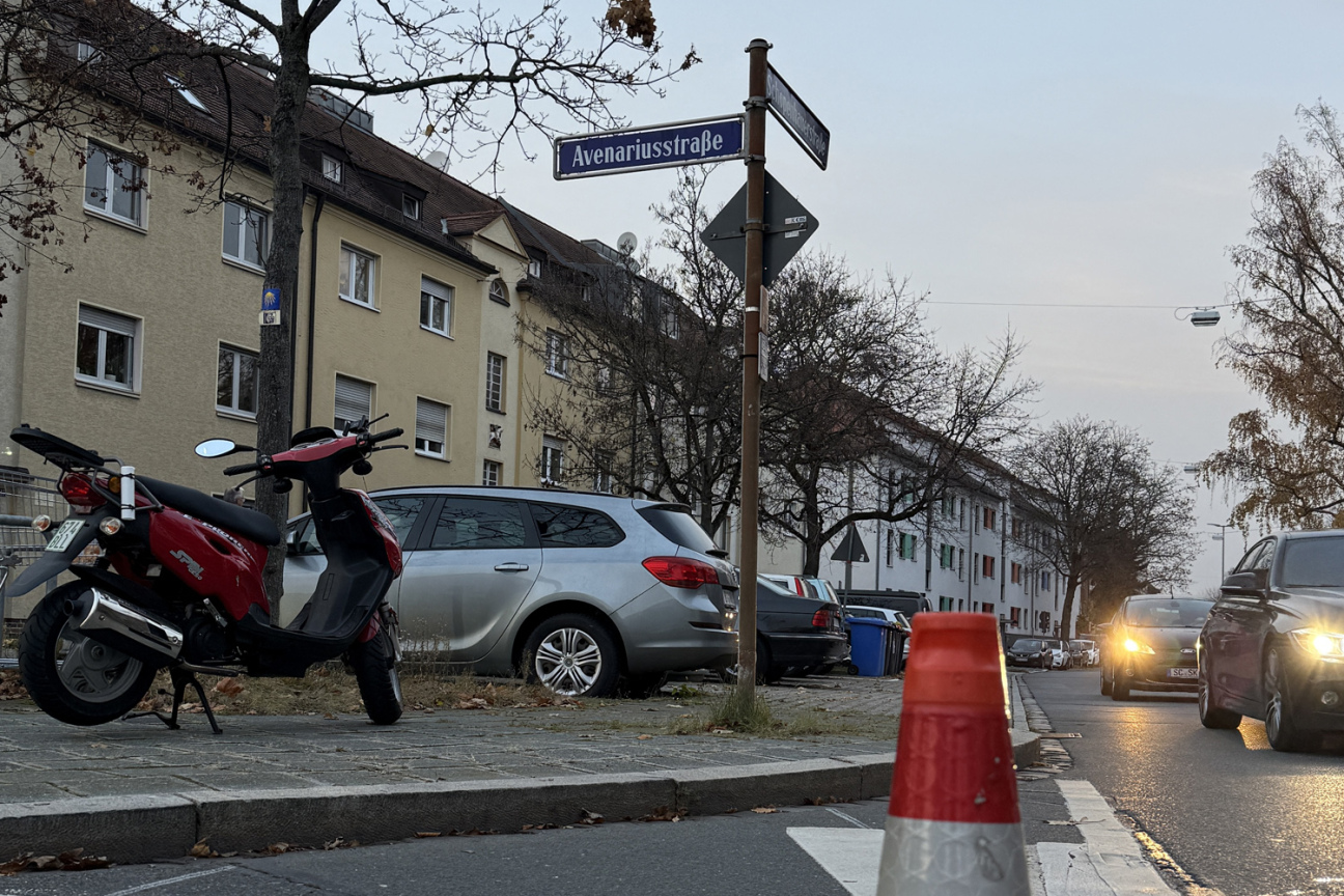 Einsatzort in der Avenariusstraße in Nürnberg., Bild © Marius Marthold