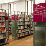 Belletristik-Abteilung der Stadtbibliothek.