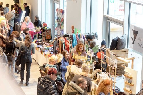 Winterkiosk Auf AEG in Nürnberg