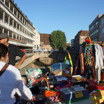 Trempelmarkt auf der Fleischbrücke
