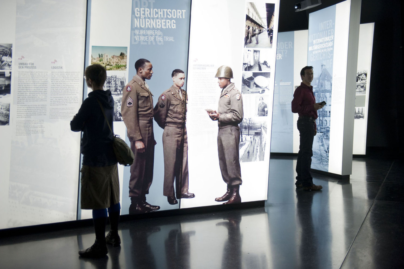 Bild © Ohne Bildnachweis Dauerausstellung Memorium Nürnberger Prozesse, Bild © Ohne Bildnachweis