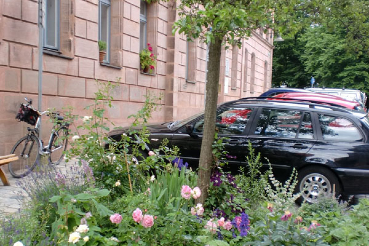 Bild © Spanger / SÖR Bepflanzung am Straßenrand, Bild © Spanger / SÖR