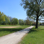 Der Westpark bei schönem Wetter.