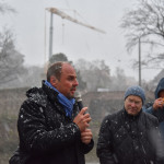 Bürgermeister Vogel bei der Eröffnungsfeier im Kontumazgarten