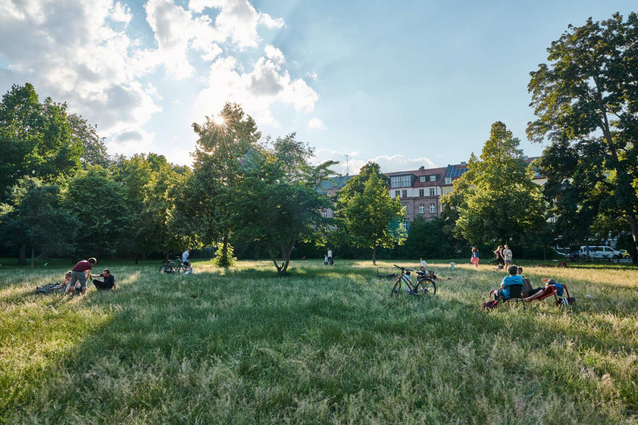 Bild © Gerhard Illig / Stadt Nürnberg Rosenaupark im Sommer., Bild © Gerhard Illig / Stadt Nürnberg