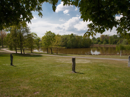 Foto vom Weiher im Marien·berg·park., Bild © Christine Dierenbach / Stadt Nürnberg
