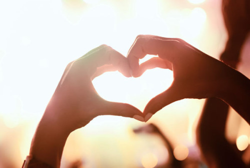 Hände in Herzform bei einem Musik Festival. © ANDOR BUJDOSO / AdobeStock