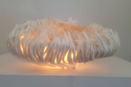 Lichtobjekt von Philine Görnandt.