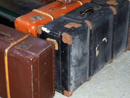 Foto von alten Koffern., Bild © pixabay