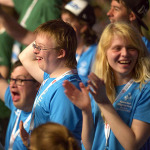 Die Eröffnungsfeier stimmt die Athletinnen und Athleten auf die Special Olympics 2016 in Hannover ein.