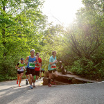 Läuferinnen beim Tiergartenlauf Nürnberg.