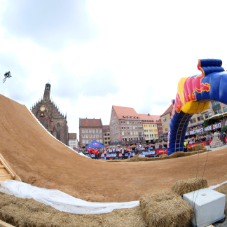 Finale beim Red Bull District Ride 2017