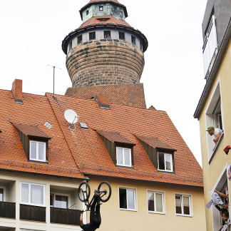 Finale beim Red Bull District Ride 2017