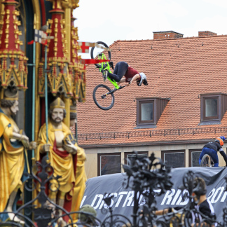 Finale beim Red Bull District Ride 2017