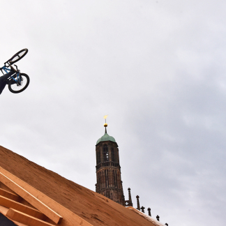 Best Trick Contest beim Red Bull District Ride 2017