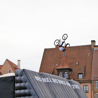 Best Trick Contest beim Red Bull District Ride 2017