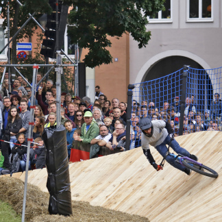 Finale beim Red Bull District Ride 2017