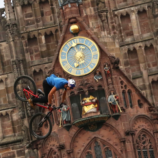 Best Trick Contest beim Red Bull District Ride 2017