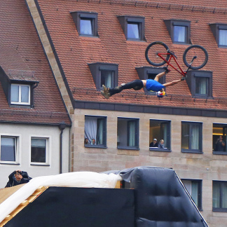 Best Trick Contest beim Red Bull District Ride 2017