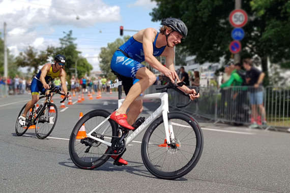 Triathlon Bundesliga Fahrrad Herren.