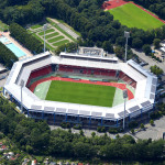 Luftbild des Max-Morlock-Stadions (2017).