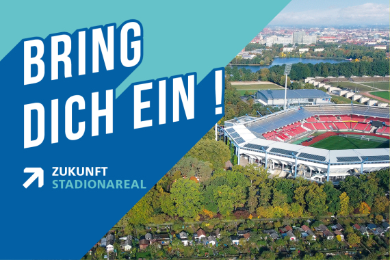 „Bring dich ein!“ Aktion zur Zukunft des Stadionareals
