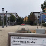 Ansicht des Spielplatzes Marie Beeg Straße