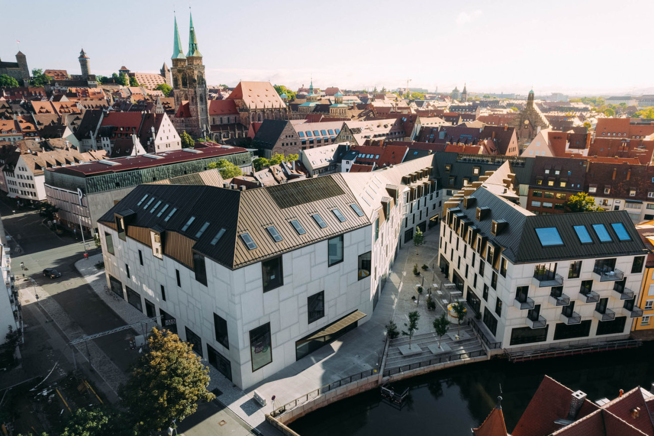Blick auf den Augustinerhof in Nürnberg., Bild © Kristof Göttling