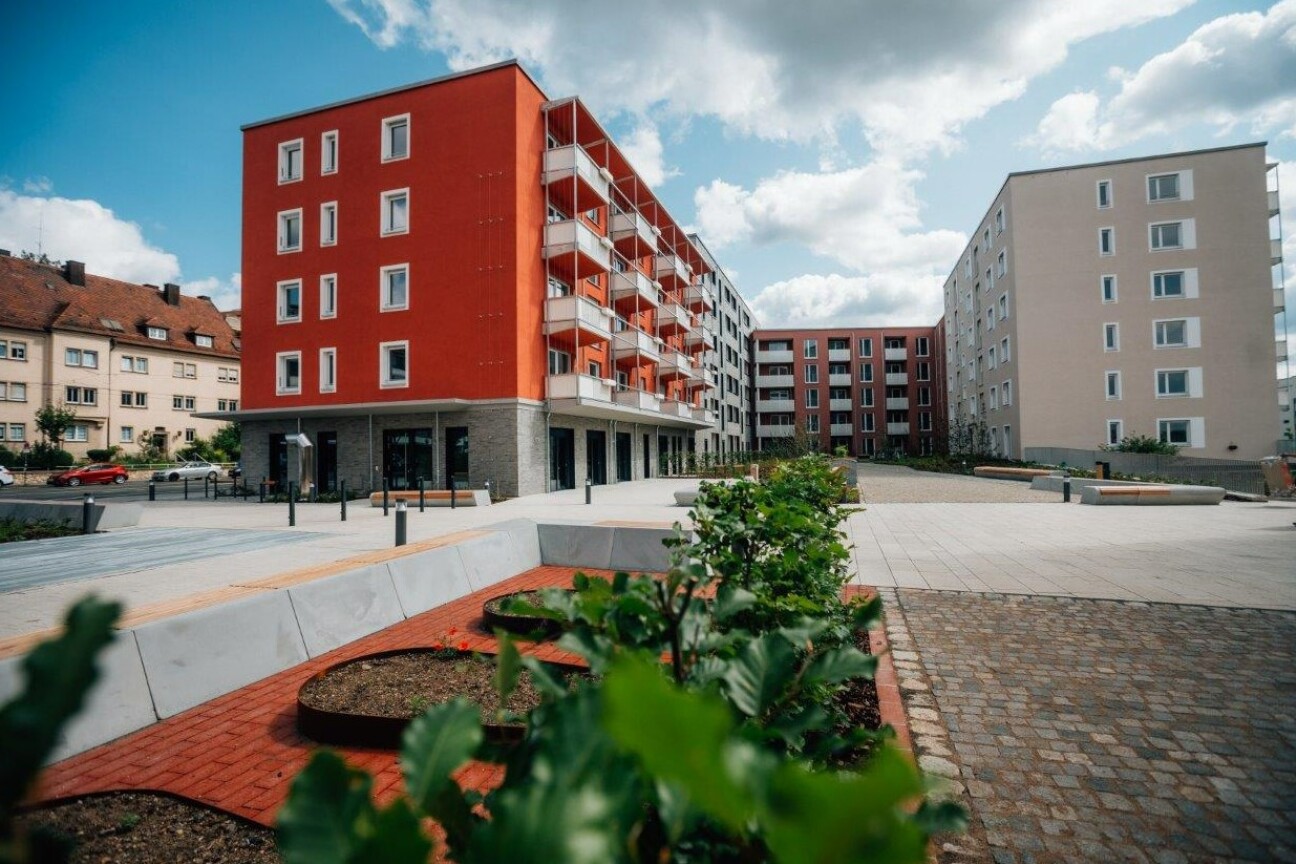 Neues Stadtquartier auf dem Branntweinareal, Bild © Fabian Kirchner / Stadt Nürnberg