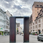 Hallplatz in Blickrichtung Westen.