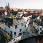 Blick auf den Augustinerhof in Nürnberg.