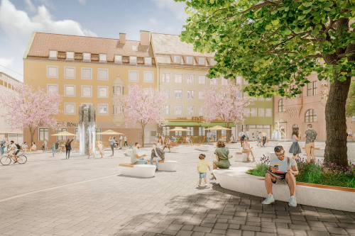 Obstmarkt Visualisierung