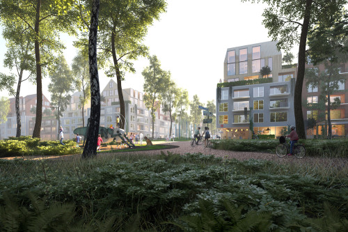 Visualisierung des AEG-Nordareals.