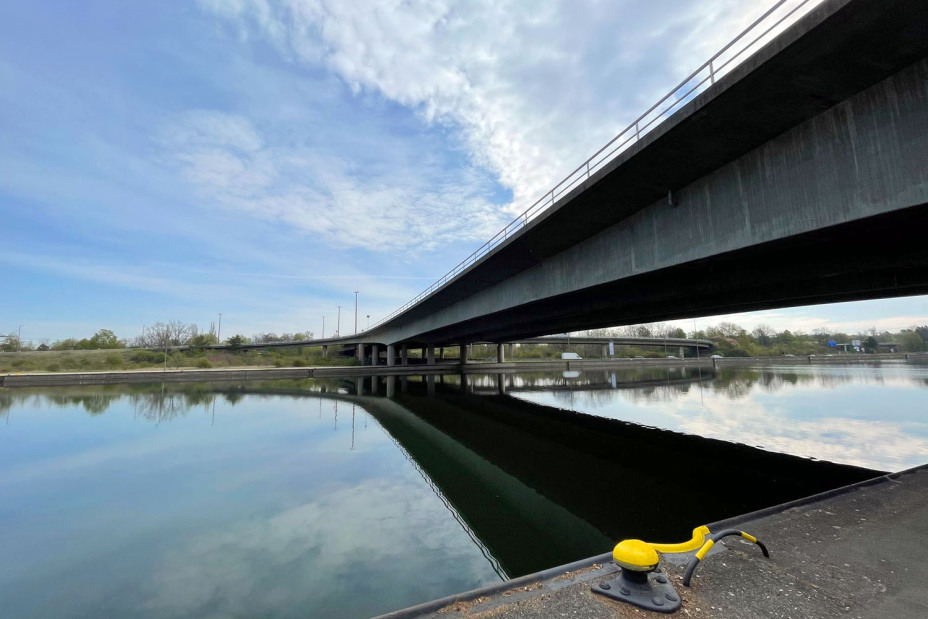 Frankenschnellwegbrücke heute, Bild © sÖR / Stadt Nürnberg